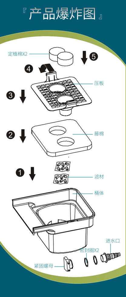 CWF-400 流水瀑佈器