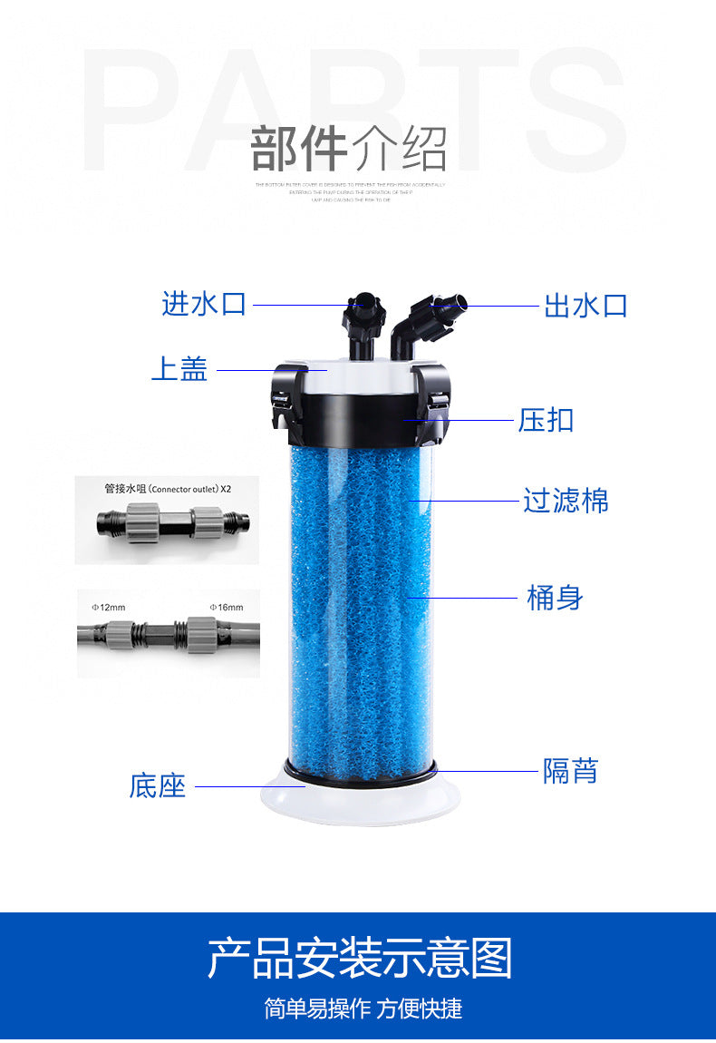 創星過濾桶QZ30前置過濾器