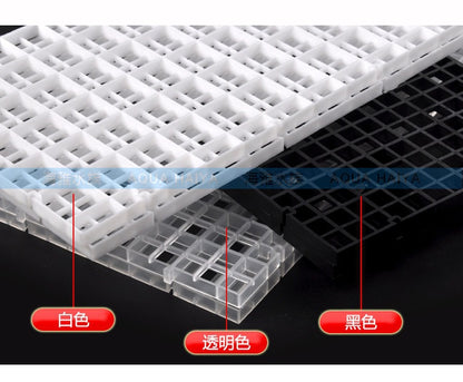 魚缸隔離板/防跳網/網格托架/底濾板