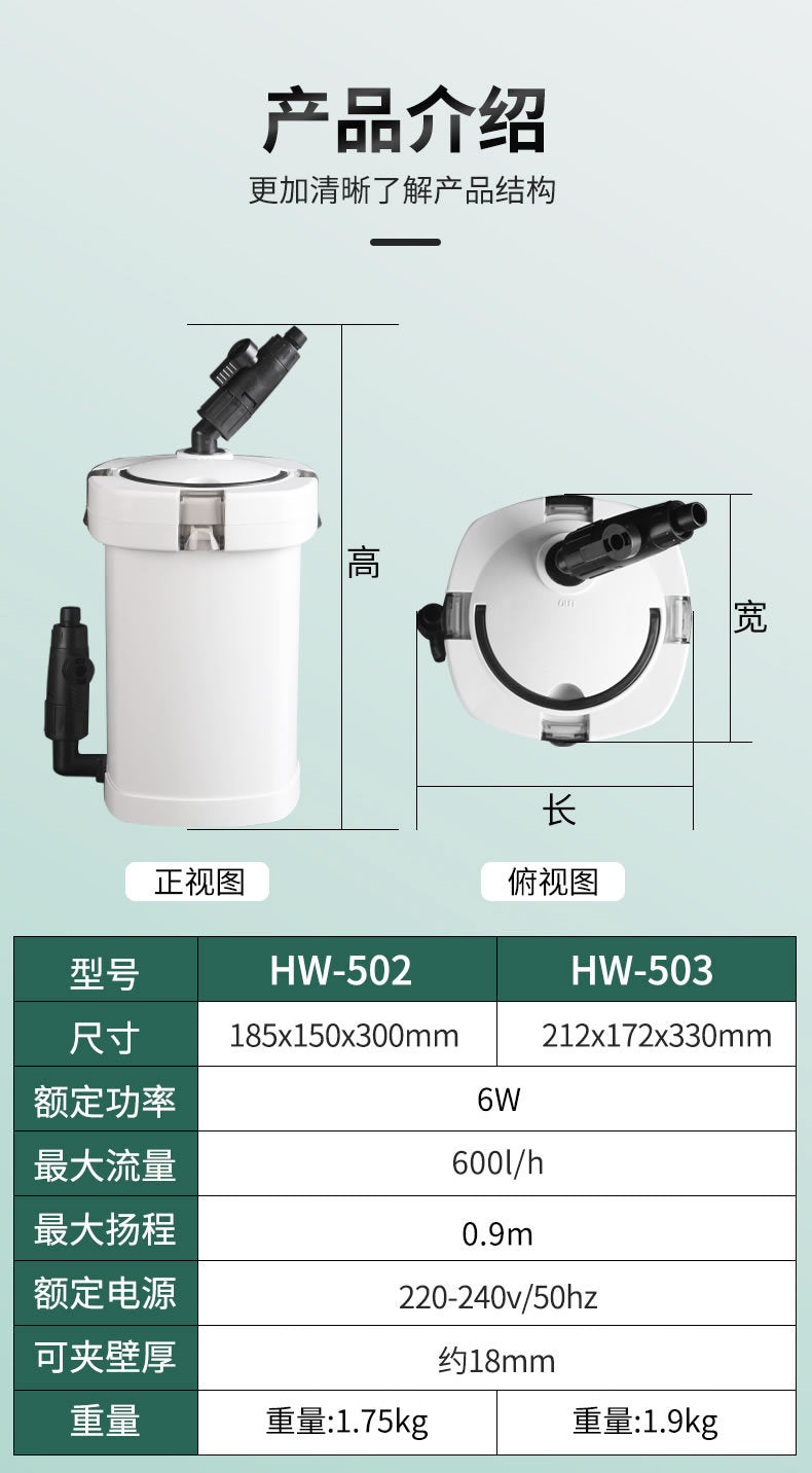 魚缸靜音過濾器