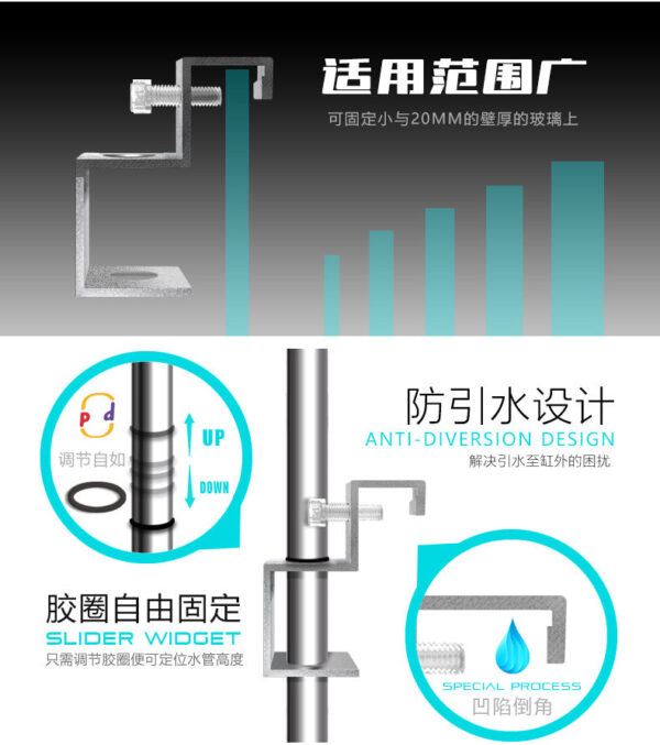 鋁鎂合金金屬水管支架：圖片 3