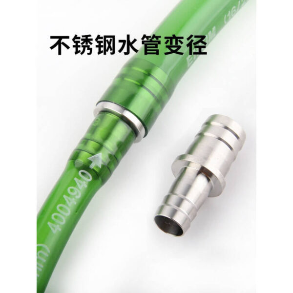 不鏽鋼水管變徑/魚缸過濾水管轉接頭：圖片 4