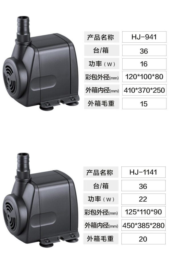 森森 HJ 系列多功能潛水泵：圖片 22