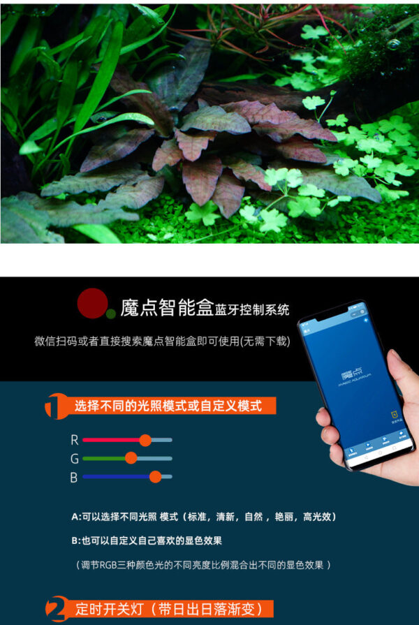 魔點B二代純RGB版水族燈：圖片 17