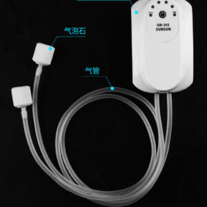 QB系列 氧氣泵+圓柱形氣盤石/細化器套餐