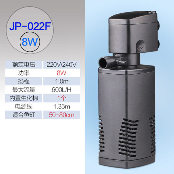 JP-02F系列魚缸水族箱過濾器：圖片 2