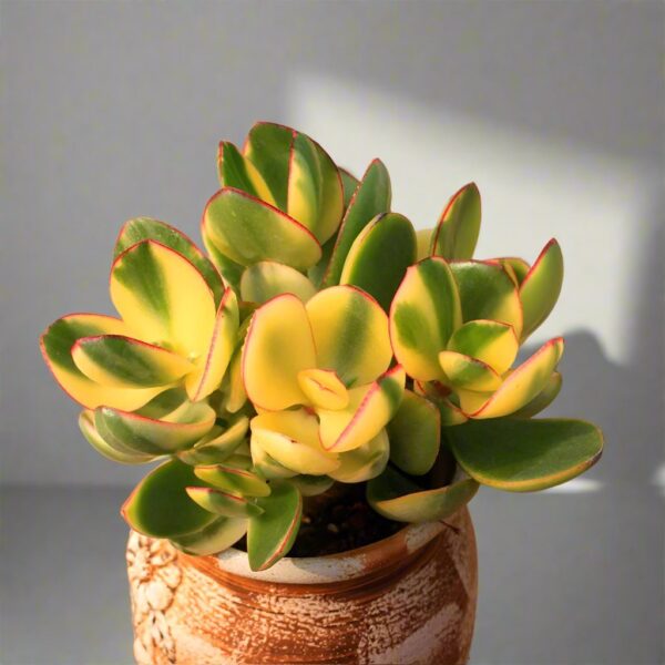 落日之雁, 三色花月錦 Crassula obliqua tricolor jade