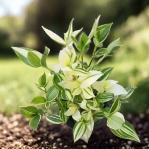 巴西水竹葉 Inch Plant (Tradescantia fluminensis variegata)