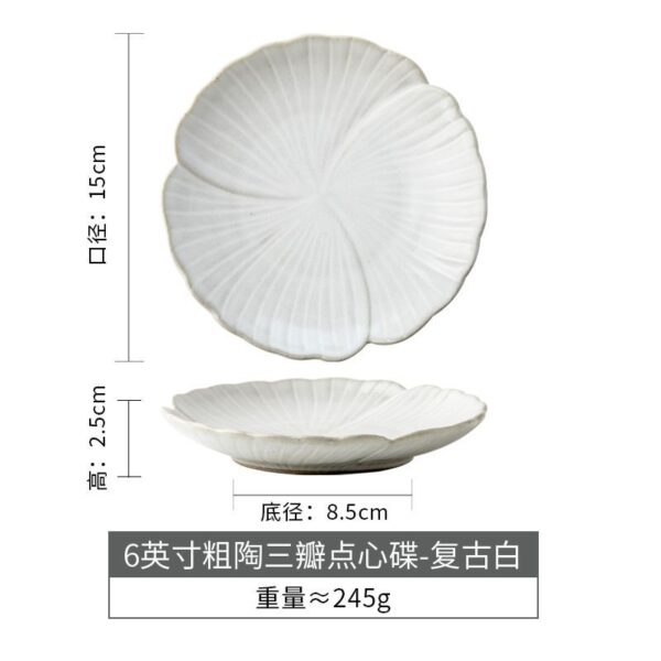 荷葉復古托盤碟|Vintage Lotus Leaf Tray：圖片 3