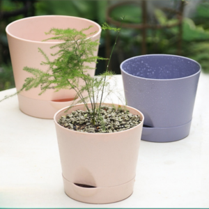 雙層控水儲水花盆 PP 樹脂（Double-Layer Water Control & Storage Pot）