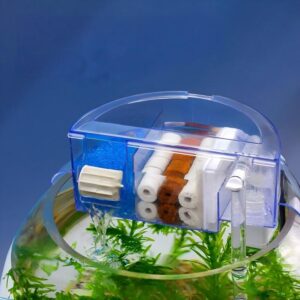 圓形桌面水族過濾器